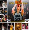 22 Caitlin Clark Jersey Iowa Hawkeyes Women College Basketball Maglie Black White Yellow
