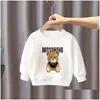 Kleidungsstücke Kinder Kleidung Frühlings- und Herbstanzug Kinder S Cartoon Printed Hoodie Jungen Mädchen Langarm Hosen zweiteilige Set 230207 DHFR7