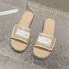 SANDALS POPULAR POPULAR MULHERES 2024 Moda Luxury Brand Brand Business LEISURE Travel Letter Logo