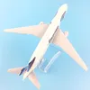 Modèle d'avion en alliage métallique 16 cm Egypte Air Airways Boeing 777 B777 Airlines Airplane Model W stand Aircraft Toys for Children Gift 240328