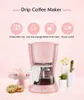 Caférations DMWD 700W 220-240V 50 / 60Hz 600 ml Capacité de style américain Drip Machine de café anti-goutte Anti goutte