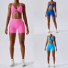 LU Align Sport Tenues Align Women Clothes Sexy Sexy Gym Running Fitness Costumes Femelle Sport sec rapide Shorts Back Back Sport Send Set Jogger Lemon Dame Lady