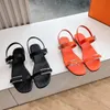 Designer sandals luxurious rhinestones sparkling flat sandals Women black temperament party and wedding shoes casual outdoor sandals