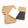 Enveloppe cadeau blanc / noir / kraft pour emballage 20pcs / lot Boîtes en papier fait main / boîte d'emballage / mini