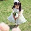 Mädchenkleider iyeal Egant Flower Baby Girls Taufkleid für Eid Chidren Prinzessin Kinder Mädchen Hochzeits Geburtstagsfeier für 1-10 Jahre L240402