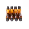 Storage Bottles 8pcs/lot Empty Dram Amber Glass 30ml Essential Oils Colognes Perfumes Bottle Perfume Oil Vials Sample Test