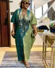 Vestidos longos africanos para mulheres nigeriais de retalhos de retalhos de retalhos de retalhos de retalhos da nigeria