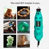 DutOOfree Electric Tools Dremel Mini Drill Woodworking Drilling Machine Polishing Machinesロータリーツールグラインダー240402