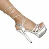 Dress Shoes Fashion Sexy 15cm High Heels SandalS Platform Pole Dance Night Club Girl's Women