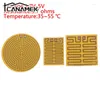 Carpets 1pc 3.7V-5V Heater Pad Mini USB Insulation Heat Electric Coffee Cup Mug Mat Office 4styles