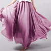Mode solide Baumwollwäsche Frauen Röcke Maxi Elegant Harajuku Saia lässige lockere Rock Damen Kleidung Faldas Ropa Mujer 240323