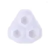 Moldes de cozimento mofo pequeno de silicone pendente para resina artesanato diy ferramentas de jóias epóxi