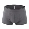 Underpants 6pcs/Los Männer Unterwäsche-Qualitätsqualität Marke Sexy Mr. Underpant Boxer Männliche Höschen plus Größe Fett Baumwolle L-6xl