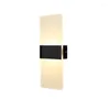 Lampe murale LED Home Decor Room Light Face Forme 6W Éclairage AC 85-265V Ajuster tous les pays