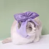 Hundkläder vinter husdjur tillbehör bedårande hatt med bowknot festlig kattdräkt för jul cosplay mysiga varma huvudkläderhundar