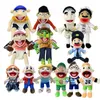 1-5 pcs 60 cm Jeffy Dad Handpoppenfamilie Zachte pluche speelgoed Talkshow Kerstmis Duffy Puppet Kids Verjaardag Kerstcadeau 240328