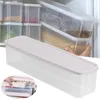Garrafas de armazenamento Basta Recipiente Caixa de macarrão de plástico gelado Vermicelli grão com tampa