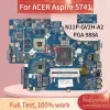 Acer Aspire 5741ノートブックメインボードLA5893P HM55 PGA 988A N11PGV2HA2 DDR3ラップトップマザーボード用マザーボード