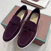 Designer schoenen kleding schoenen casual schoenen man vrouw walk loafers plat hiel klassieke loafers lage top luxe suède mocassins