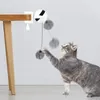 Moto elettronico giocattolo gatto yoyo da sollevamento a sfera elettrica flutter interattivo giocattolo gatto giocattolo rotante puzzle interattivo giocattolo per animali domestici 240401