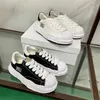 Maison Mihara Yasuhiro Canvas Shoes Low Top Sneakers Cut Men Women Versatile Dissoed MMY Black White Trainers