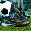 American Football Shoes High-Quality Children's Hook Loop Low-Cut Cleat Teenagers Outdoor Turf Training Soccer Sneakers For Kids