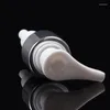 Garrafas de armazenamento 20pcs Shanpoo Bottle vazio embalagens de cosméticos transparentes loção de bomba de prata brilhante 100ml120ml150ml 200ml 250ml