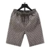 Shorts heren zomer strandkleding dunne bijgesneden trendy grote ijs zijden snel drogende sport casual broek 89