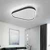 Tavan Işıkları LED aydınlatma Modern Basit Atmosfer Çalışma Oturma Odası Farlar Ebeveyn Yatak Odası Salonu Asma Lambalar