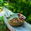 Other Bird Supplies 2024 Feeder Yard Ceramic Birth Baths Garden Decor Aquarium Retro Finish Tray