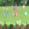 정원 장식 10pcs 나비 마당 재배자 화려한 야외 장식 꽃 냄비