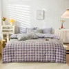 Bedding Sets Flowers Duvet Cover Set Of Sheets Aloe Cotton Polyester Complete Double Bed Euro Linen 2 Bedrooms Twin Size 1.5m