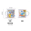 Mugs Original Enamel Retro Ceramic Mug Large Capacity Personalized Trend Household Water Cup Beer Couple Breakfast