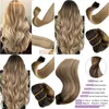 Hair Wefts Highlights Extensions Human Ombre Brown Yage Bundles Straight Brazilian Remy Sew In Weft 2023 New Drop Delivery Products Dhvys