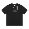 Projektantka T-shirty klasyczne marka Coli Colla Classic Basic Hafted Ogad Lose bawełniany okrągła wyspa wyspa T koszulka 00308435