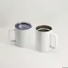 10 Unzen 12 Unzen Edelstahl -Leerzeichen Kaffee Becher Becher mit Griff für Sublimation