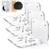 Kitchen Storage Wall Mount Security Cameras Stand Accessories Acrylic Clear Baby Monitors Rack No Drill Monitor Shelf