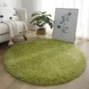 Carpets Soft Non-Slip Tapis Kids Room Super Luxury Round Round Area Tapis pour chambre Nourberie en peluche