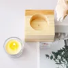 Kandelaars 2 pc's decoratieve houder houten staat thee -lampje Tealight Valentijnsdag dag