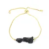 Nowa bransoletka kryształowa z kamienia naturalnego z regulowaną złotą zabezpieczeniem kolorów bransoletka dla dziewcząt, vsco przyjaźń pulseras