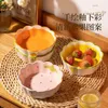 Bols mignons fruits en céramique dentelle bol maison de la serre salade en ligne célébrité gao yan petit-déjeuner pour enfants petit vent