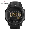 Supply North Edge Men Digital Sports Watches Dual Time Pedômetro Calorias Clock Relógio à prova d'água 50m Military Relloj Hombre