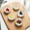 Dinnerware Sets 10 Pcs Mini Glass Bowls Bozai Cake Mold Small Jelly Dessert Stackable Pinch Prep