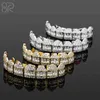 Custom Moissanite Iced Out Grillz Hot Selling Bar Radiant Cut Silver 10k 14k 18k VVS Gold Plated Hip Hop Bereal Jewelry Grillz