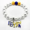 Strand Fashion Sigma Gamma Rho Sorority White's White Pearl Eeyip Bracciale Dropshipjewelry Bracciale