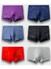 Underpants 4pcs/Lot Cotton Boxer Undwear traspirante Multicolore Multicolor Homme Silver Edge Boxers Boxer