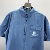 Hawaiian monogrammed Beach Shirt Men's Designer Men's Silk Bowling Shirt Casual Shirt Men's Summer Summer Sobe Loose Robe Plaid Shirt S-XXL A5