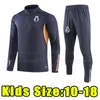 子供の長袖トラックスーツポロベンゼマサッカートラックスーツ23 24フットボールシャツvini Jr Camavinga Tchouameni Alaba Hazard Modric Kroos Real Madrid Jacket