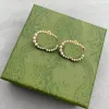 Women Fashion Designer Stud Earrings Luxury Style Top Quality G Letter Brass Engagement Earring for Men Gifts