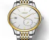 Aesop Ultra sottile da 85 mm Classic Simple Watch Men Sliv Golden Minimalist Mash Orologe Full Steel Ore relogio Masculino6275267